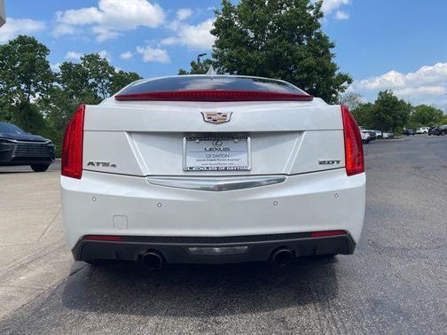 Crystal White Tricoat 2015 Cadillac ATS 2.0L Turbo Luxury