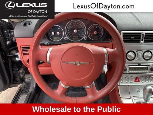Black Clearcoat/Black Cloth Top 2006 Chrysler Crossfire Base