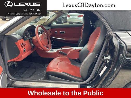 Black Clearcoat/Black Cloth Top 2006 Chrysler Crossfire Base