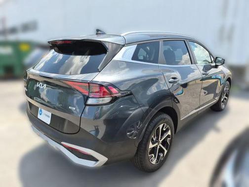 Gravity Gray 2025 Kia Sportage Hybrid EX