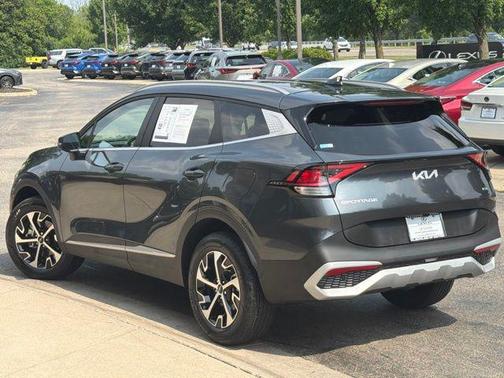 Gravity Gray 2025 Kia Sportage Hybrid EX
