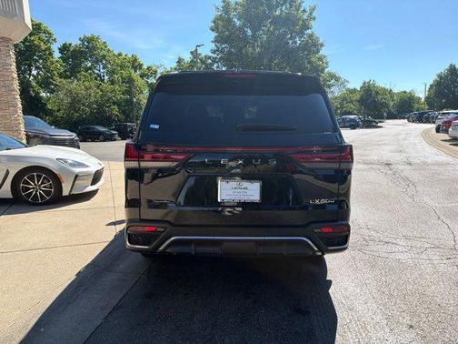 Black 2024 Lexus LX 600 F SPORT