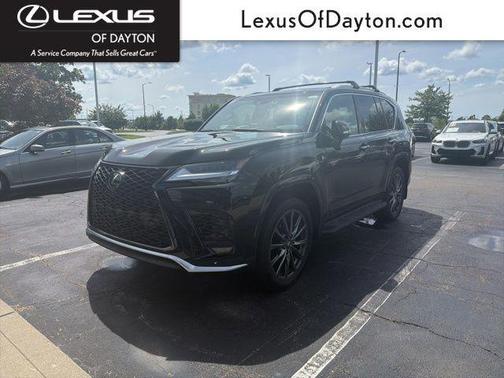Black 2024 Lexus LX 600 F SPORT