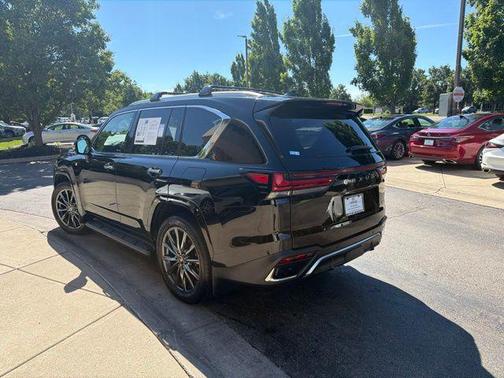 Black 2024 Lexus LX 600 F SPORT