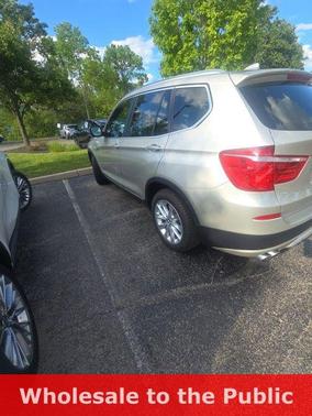 Mineral Silver Metallic 2014 BMW X3 xDrive28i