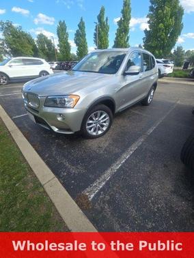 Mineral Silver Metallic 2014 BMW X3 xDrive28i