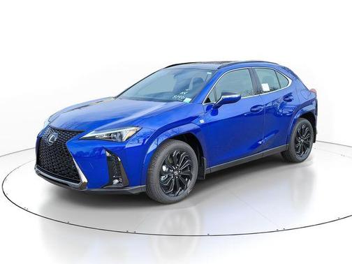 Ultrasonic Blue Mica 2.0 w/Obsidian Roof 2026 Lexus UX 300h F SPORT Design