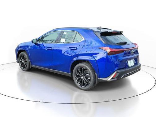 Ultrasonic Blue Mica 2.0 w/Obsidian Roof 2026 Lexus UX 300h F SPORT Design