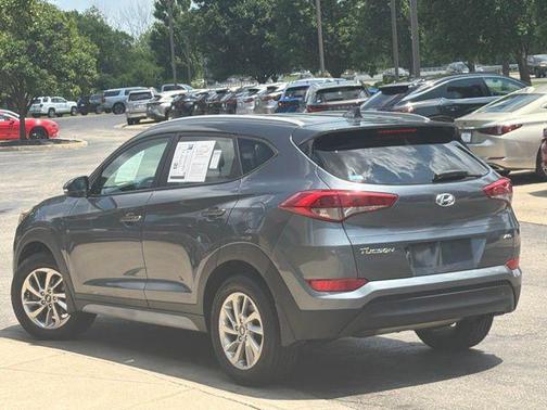 Coliseum Gray 2017 Hyundai TUCSON SE Plus
