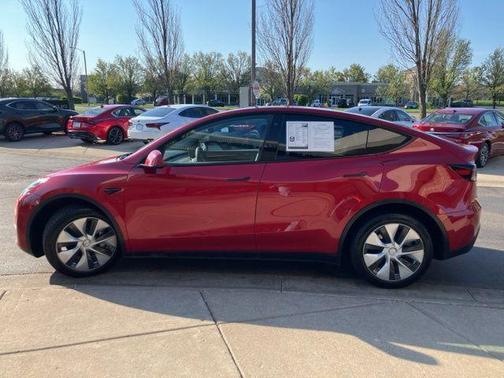 Red Multi-Coat 2023 Tesla Model Y Long Range Dual Motor All-Wheel Drive