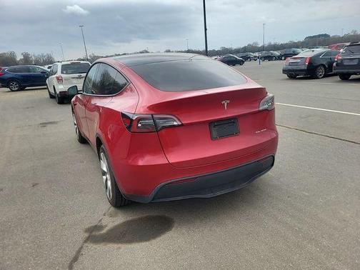 Red Multi-Coat 2023 Tesla Model Y Long Range Dual Motor All-Wheel Drive
