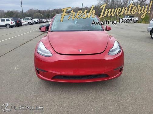 Red Multi-Coat 2023 Tesla Model Y Long Range Dual Motor All-Wheel Drive