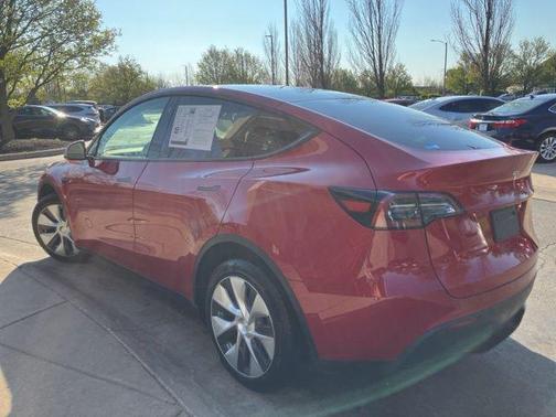 Red Multi-Coat 2023 Tesla Model Y Long Range Dual Motor All-Wheel Drive