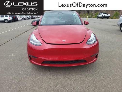 Red Multi-Coat 2023 Tesla Model Y Long Range Dual Motor All-Wheel Drive