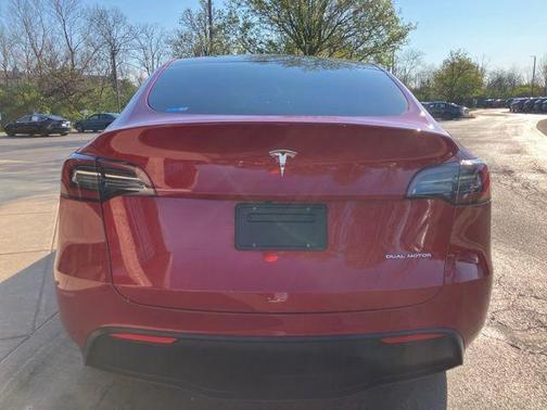 Red Multi-Coat 2023 Tesla Model Y Long Range Dual Motor All-Wheel Drive
