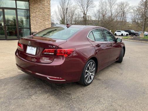 Basque Red Pearl II 2015 Acura TLX V6 Advance