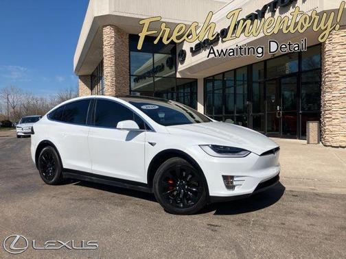 Pearl White Multi-Coat 2020 Tesla Model X Performance Dual Motor All-Wheel Drive