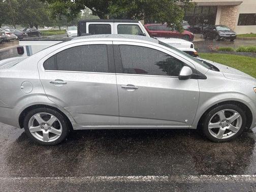 Silver Ice Metallic 2015 Chevrolet Sonic LTZ