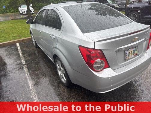 Silver Ice Metallic 2015 Chevrolet Sonic LTZ