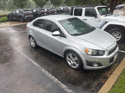 Silver Ice Metallic 2015 Chevrolet Sonic LTZ