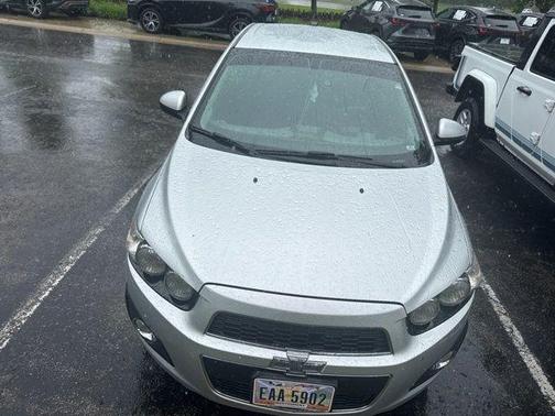 Silver Ice Metallic 2015 Chevrolet Sonic LTZ
