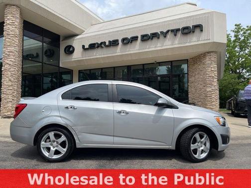 Silver Ice Metallic 2015 Chevrolet Sonic LTZ