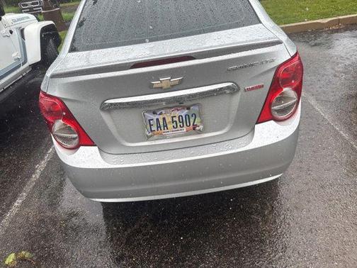 Silver Ice Metallic 2015 Chevrolet Sonic LTZ