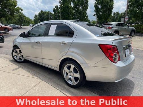 Silver Ice Metallic 2015 Chevrolet Sonic LTZ