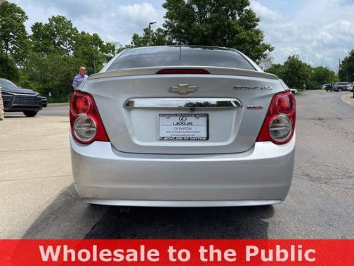 Silver Ice Metallic 2015 Chevrolet Sonic LTZ