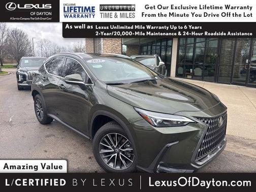 Dark Gray Metallic 2025 Lexus NX 250 Base