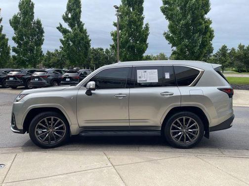 Atomic Silver 2024 Lexus LX 600 F SPORT