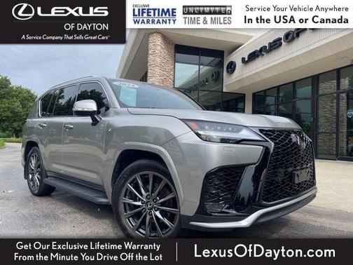 Atomic Silver 2024 Lexus LX 600 F SPORT