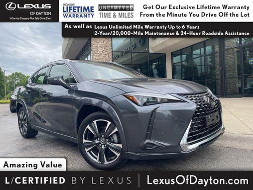 Cloudburst Gray 2023 Lexus UX 250h Base