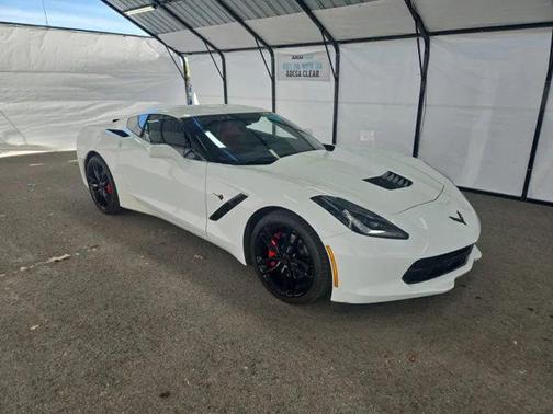 Arctic White 2019 Chevrolet Corvette Stingray