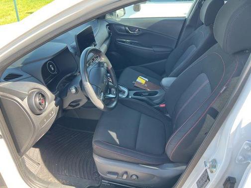 Lunar White 2023 Hyundai KONA N Line