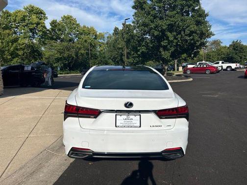 Ultra White 2023 Lexus LS 500 F Sport