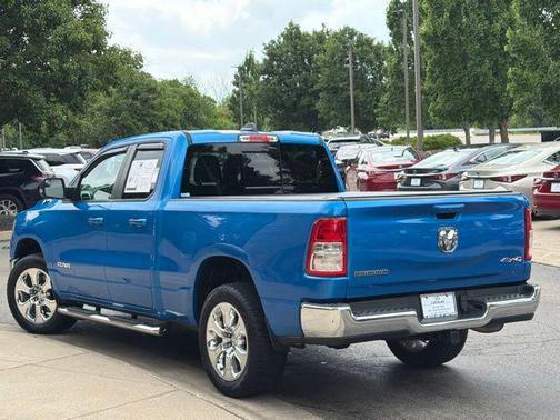 Hydro Blue Pearlcoat 2021 RAM 1500 Big Horn/Lone Star