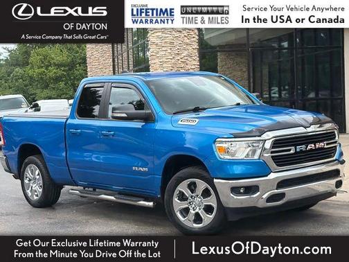 Hydro Blue Pearlcoat 2021 RAM 1500 Big Horn/Lone Star
