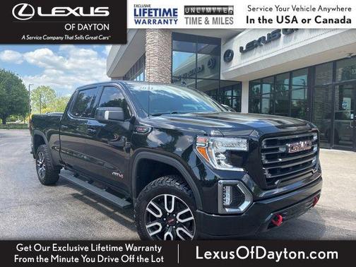Onyx Black 2021 GMC Sierra 1500 AT4