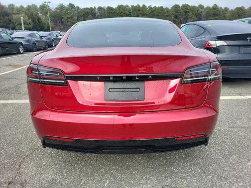 Ultra Red 2024 Tesla Model S Long Range
