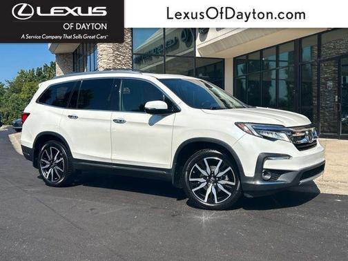 White Diamond Pearl 2019 Honda Pilot Touring 8-Passenger
