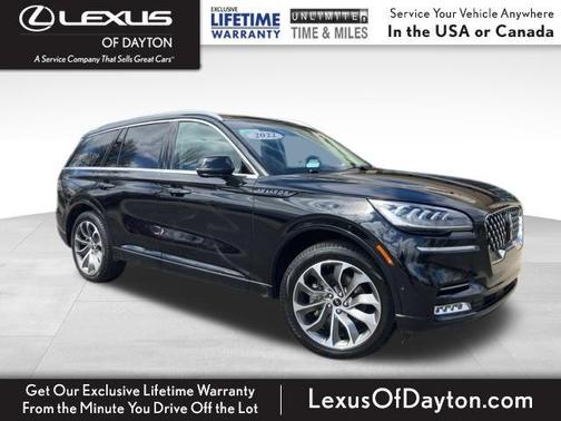 Infinite Black Metallic Clearcoat 2022 Lincoln Aviator Grand Touring AWD