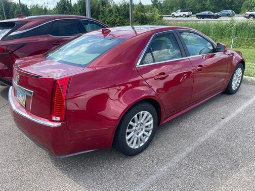 Crystal Red Tintcoat 2011 Cadillac CTS Luxury