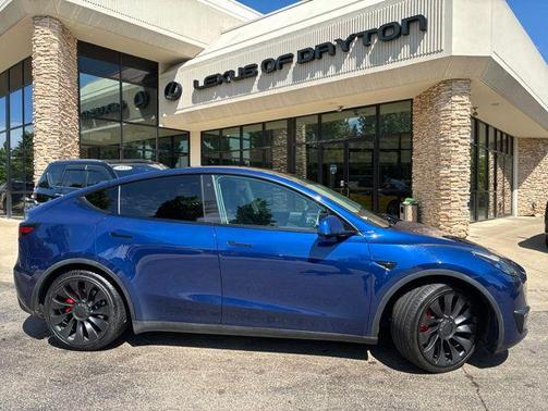 Deep Blue Metallic 2022 Tesla Model Y Performance Dual Motor All-Wheel Drive