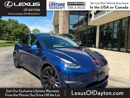 Deep Blue Metallic 2022 Tesla Model Y Performance Dual Motor All-Wheel Drive