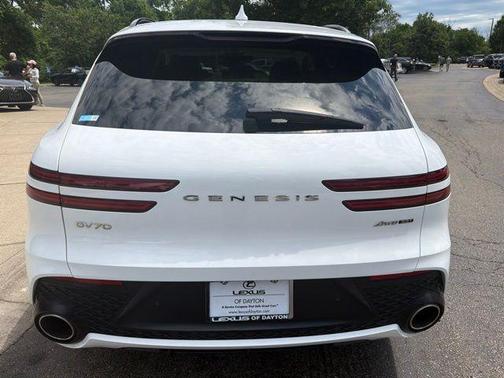 Alta White 2025 Genesis GV70 3.5T AWD Sport