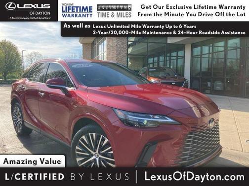 Matador Red Mica 2024 Lexus RX 350h Premium Plus