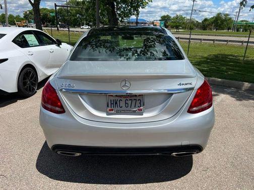 Diamond Silver Metallic 2018 Mercedes-Benz C-Class C 300 4MATIC