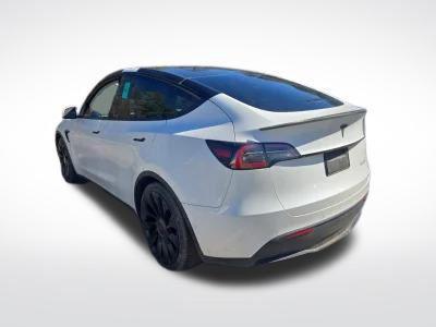 Pearl White Multi-Coat 2022 Tesla Model Y Performance Dual Motor All-Wheel Drive