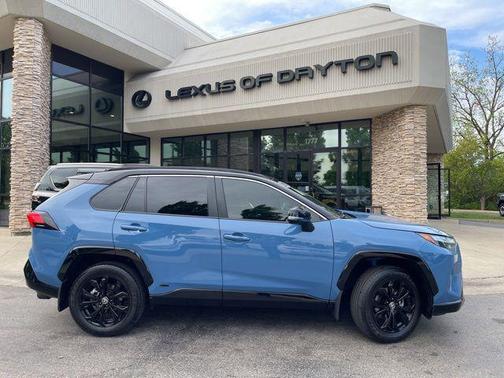 Midnight Black Metallic 2025 Toyota RAV4 Hybrid SE